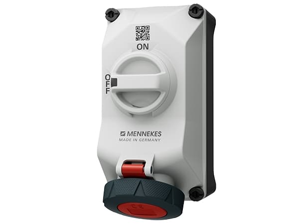MENNEKES 5602506G Wandsteckdose DUO 16A5P6h 400V IP67 (5602506G)