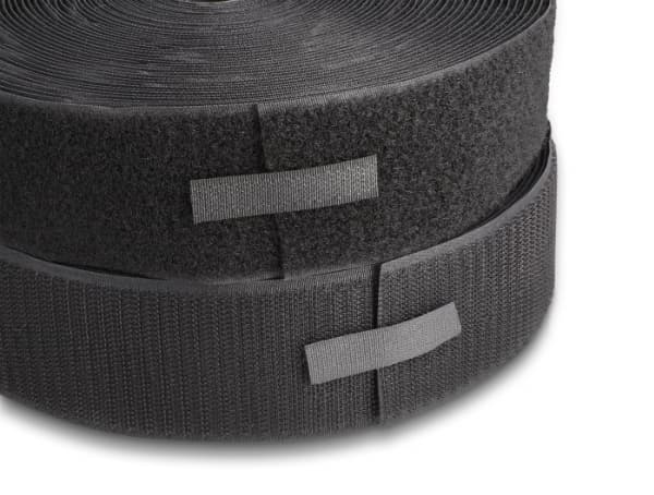 DeLOCK 20856, Nailon, Polyesteri, Musta, 50 mm, 25 m, Muovipussi