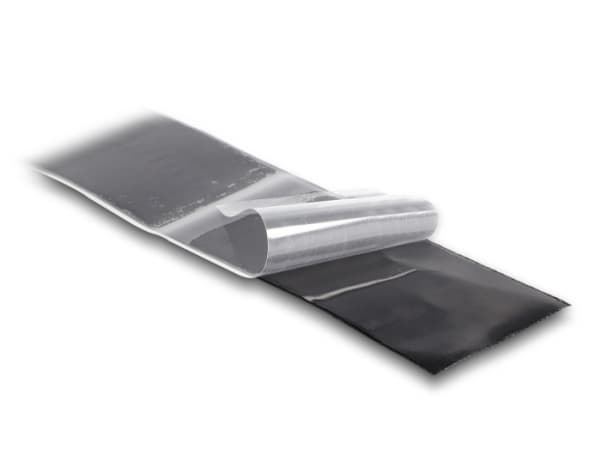 Delock - Krok- og sløyfefesteinnretning - heavy-duty self-adhesive - 15 m - svart