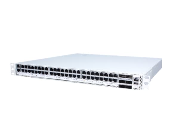 Alcatel-Lucent OmniSwitch 6900-T48C6 - Kytkin - L3 - Hallittu - 48 x 10GBase-T + 6 x 10/25/40/100 Gigabit QSFP28 - ilmavirta edestä taakse - telineas