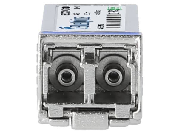Atto SFPL-0032-R00 yhteensopiva BlueOptics© SFP28-lähetin 32 Gigabitin nopeaan tiedonsiirtoon valokuituverkoissa. Tukee 32 Gigabitin Fibre Channel -k