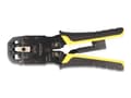 Miniatyrbilde 2 av 5: Delock - Krampeverktøy - universal, with wire stripper - svart, gul