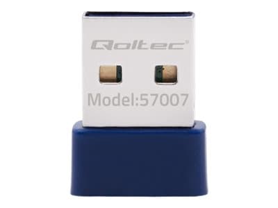 QOLTEC Wireless Mini Bluetooth USB WiFi adapteris