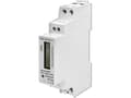 Miniatyrbilde 2 av 2: Qoltec Enfase elektronisk teller | energiforbruksmåler for DIN-skinne | 230V | LCD | 1P | Slank