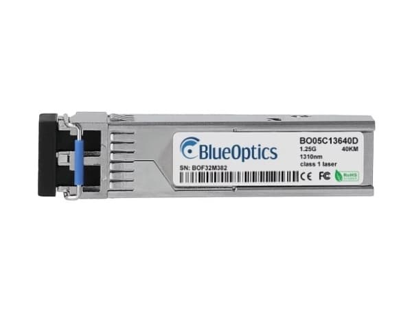 BlueOptics SFPEX40KM-BO, Fiberoptik, 1250 Mbit/s, SFP, LC, 40000 m, 1310 nm