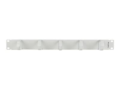 Lanberg - Rackkabelstyringspanel - RAL 7035, grå - 1U - 19"