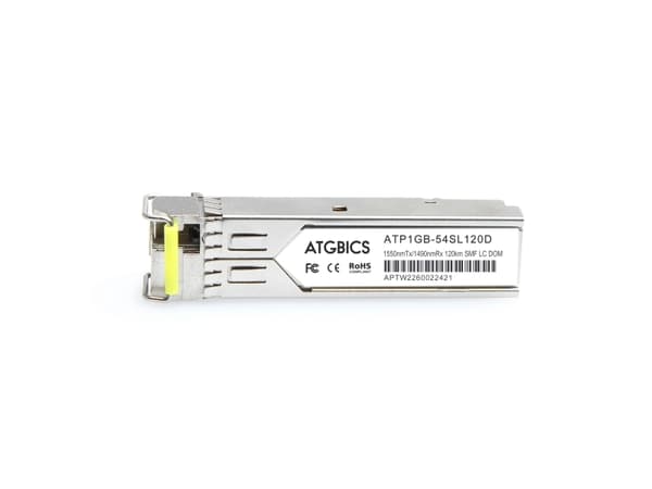 ATGBICS GLC-BX-D120-C, Fiberoptik, 1000 Mbit/s, SFP, LC, BX-D, 120000 m