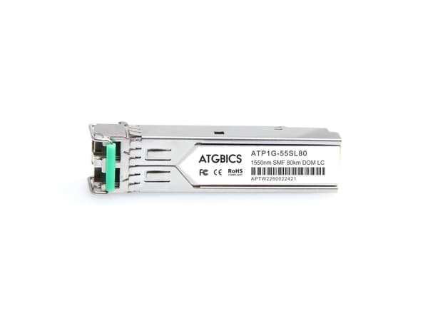 ATGBICS SFP-GE-Z-C, Fiberoptik, 1000 Mbit/s, SFP, LC, ZX, 80000 m