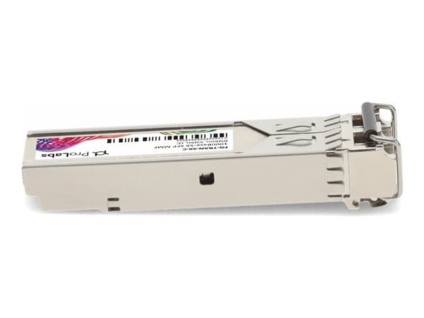 ProLabs - SFP (mini-GBIC) transceivermodul (tilsvarer: Fortinet FG-TRAN-SX) - 1GbE - 1000Base-SX - LC multimodus - opp til 550 m - 850 nm
