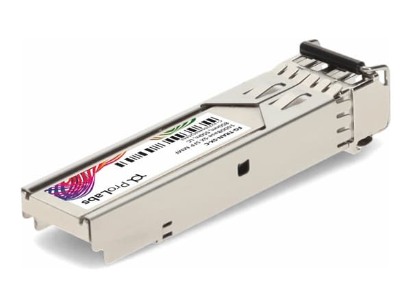 ProLabs - SFP (mini-GBIC) transceivermodul (tilsvarer: Fortinet FG-TRAN-SX) - 1GbE - 1000Base-SX - LC multimodus - opp til 550 m - 850 nm