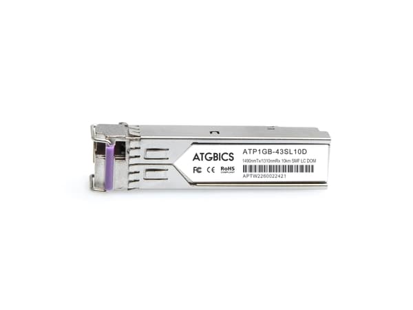 ATGBICS S-35LC20D-C, Fiber optisk, 1000 Mbit/s, SFP, LC, BX-U, 20000 m