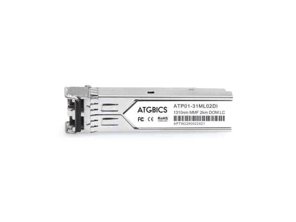 ATGBICS GLC-FE-100FX-RGD-C, Fiberoptikk, 100 Mbit/s, SFP, LC, FX, 2000 m