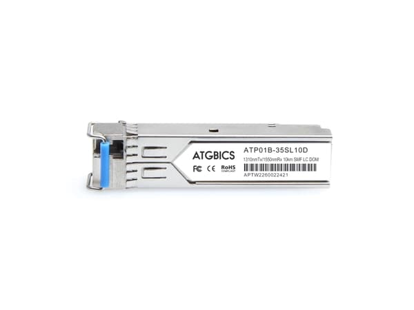 ATGBICS SFP-100-BXLC-U-C, Fiberoptik, 100 Mbit/s, SFP, LC, BX-U, 10000 m