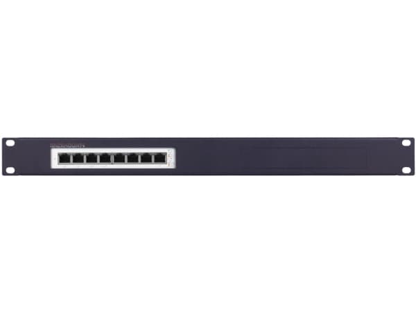 Rackmount.IT RM-UB-T4 - Monteringssats för nätverksenhet - rackmontering - mörkt metallicblå - 1U - 19"