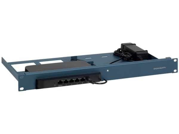 Rackmount.IT RM-CI-T15 - Monteringssett for nettverksenhet - rackmonterbar - metallic blå - 1U - 19" - for Cisco Meraki Z4
