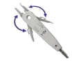 Miniatyrbilde 4 av 5: Qoltec - Kontaktinnføringsverktøy - for krone, LSA, keystone connectors - grå