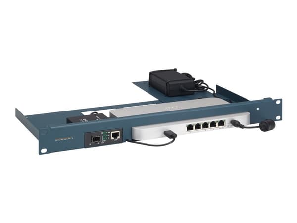 Rackmount.IT RM-CI-T4-MC, Kiinnityskiinnike, Sininen, 1U, 482 mm, 217 mm, 44 mm