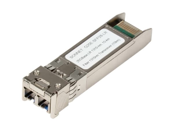 Sonnet G25E-SFP28-LR, Fiberoptikk, 25000 Mbit/s, SFP28, LR, 10000 m, 1310 nm