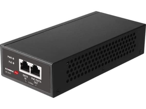 Edimax Pro - Strøminjektor - AC 100-240 V - 90 watt - utgangskontakter: 1