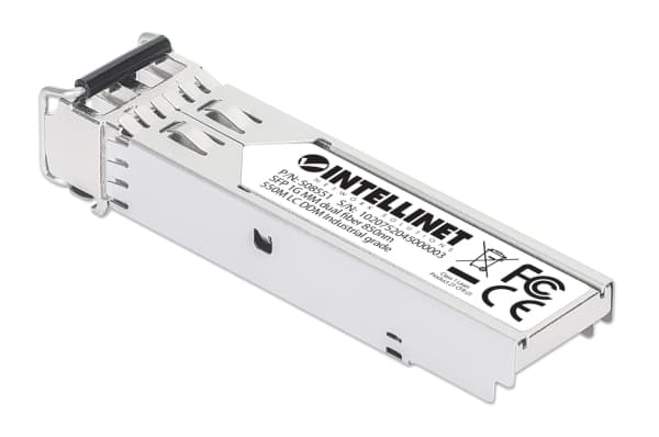 INT SFP 1,25G MM dual fiber 850nm 550M LC DDM Industriell gra