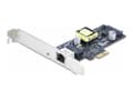 Miniatyrbild 3 av 5: StarTech.com 1-Port 2.5Gbps NBASE-T PoE Network Card, Intel I225-V, 802.3af/at PoE+ Multi-Gigabit NIC, PCI Express Server LAN Card, SATA Powered Desk