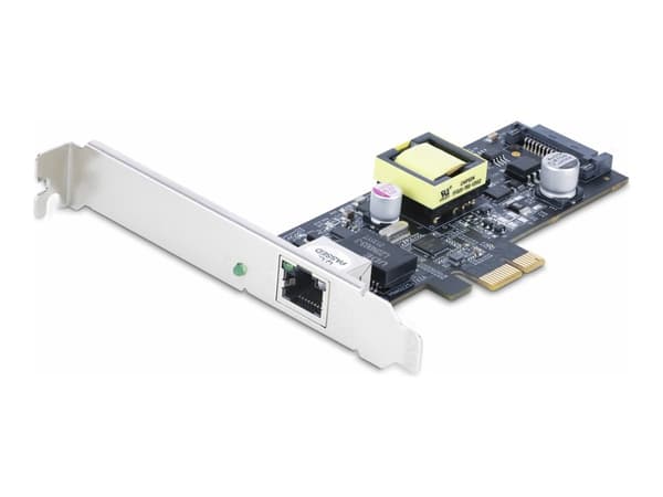 StarTech.com 1-Port 2.5Gbps NBASE-T PoE Network Card, Intel I225-V, 802.3af/at PoE+ Multi-Gigabit NIC, PCI Express Server LAN Card, SATA Powered Desk