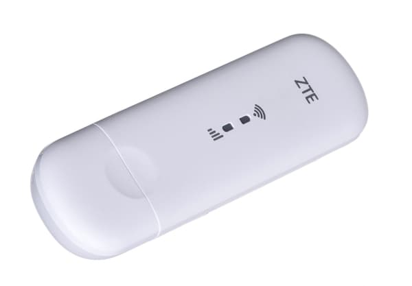 ZTE MF79U, Mobilnät, modem, Vit, Bärbar, Nätverk, Wi-Fi, 802.11b, 802.11g, Wi-Fi 4 (802.11n), 150 Mbit/s
