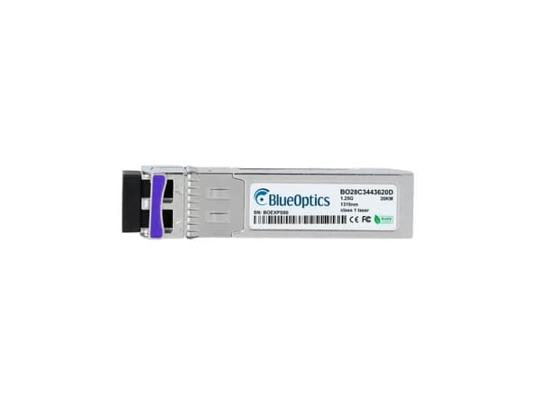 Kompatibler Huawei CSFP-GE-FE-BIDI2 BlueOptics BO28C4334620D cSFP Transceiver, LC-Duplex, 1000BASE-2BX-D, Singlemode Fiber, TX:1490nm/RX:1310nm, 20KM