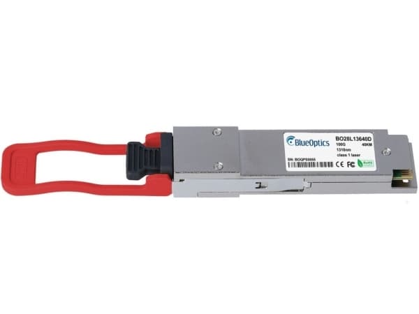 BlueOptics SPQ-CE-ER-CDFL-M-BO, Fiber optisk, 100000 Mbit/s, QSFP28, LC, 40000 m, Sølv