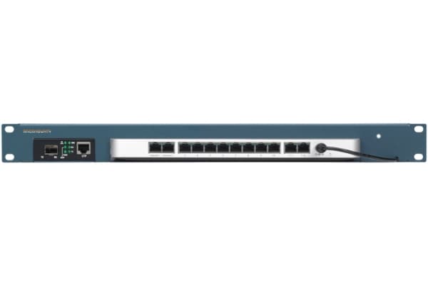 Rackmount.IT CISRACK - Monteringssett for nettverksenhet - rackmonterbar - metallic blå - 1U - 19"