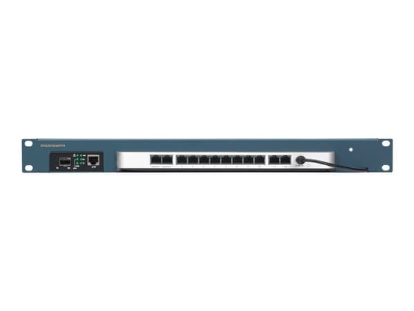 Rackmount.IT CISRACK - Monteringssett for nettverksenhet - rackmonterbar - metallic blå - 1U - 19"