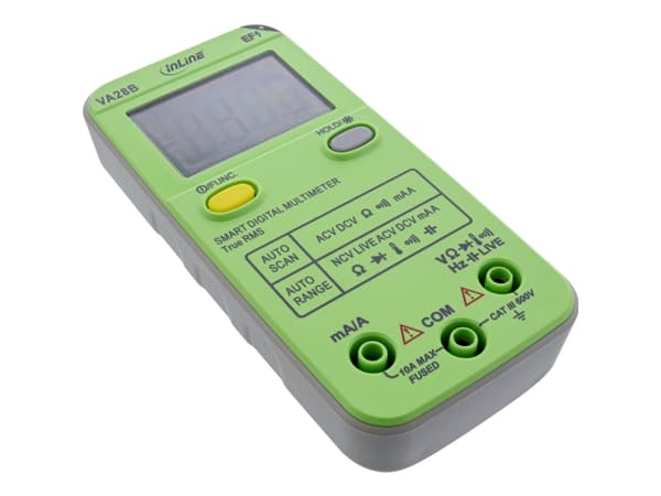 InLine 43117B, LCD, 44 x 30 mm, AC, AAA, 1,5 V, 62 mm