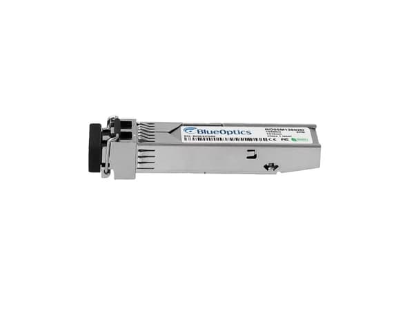 FibroLAN SF1G-GMLX1 kompatibel BlueOptics© SFP transceiver för multimod 155Mbit dataöverföring i fiberoptiska nätverk. Stöder Ethernet, Fibre Channel