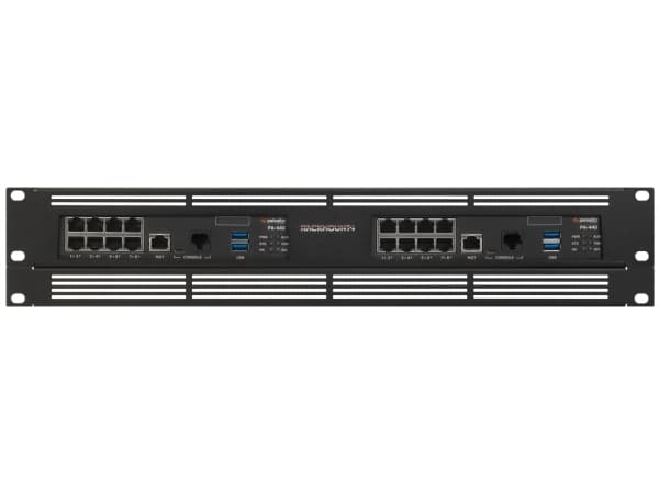 Rackmount.IT PA-Rack - Monteringssett for nettverksenhet - rackmonterbar - kullsort - 1.3U - 19" - for Palo PA-440, PA-450, PA-460