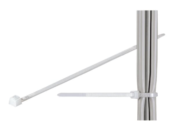 fixpoint - Kabelfestebånd - 36.8 cm - gjennomsiktig (en pakke 100)
