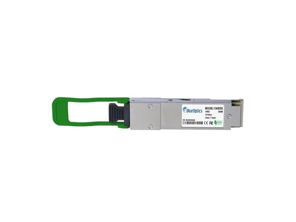 BlueOptics QSFP-100G-DR-BO, Fiber optisk, 100000 Mbit/s, QSFP28, LC, 500 m, 100GBASE