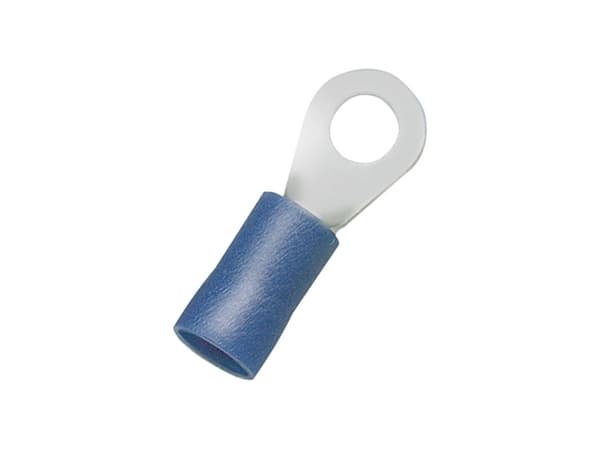 Vogt Verbindungstechnik 3617a Ringkabelsko Tværsnit (max.)=1 mm² Hul-dia.=6.50 mm Delvist isoleret Rød 250 stk