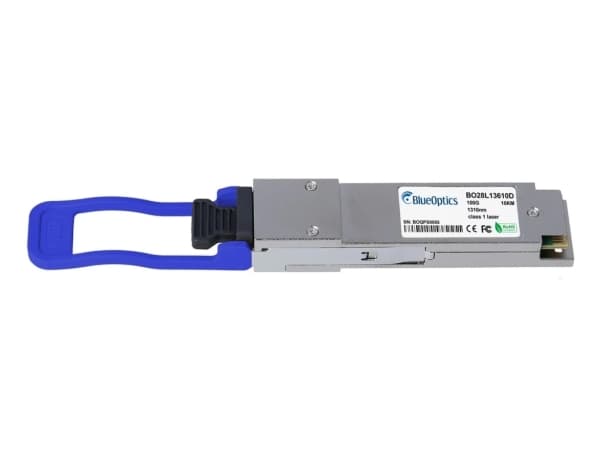 BlueOptics QSFP-100G-LR4-WDM1300-A-BO, Fiberoptik, 10000 Mbit/s, QSFP28, LC, LR4, 10000 m