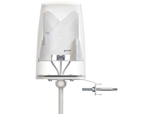 QuWireless QuOmni 5G/LTE Global MIMO4x4, 10m, Antenna omnidirectional wide band LTE MIMO 4x4, 600-6000MHz, SMA (AO5G4-G1), 4,5 dBi, 0.617-0.96/1.7-2.