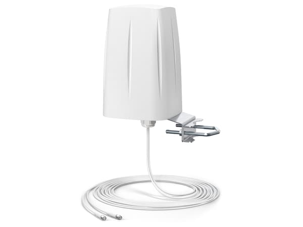 QuWireless AO5G2-G, 4,5 dBi, 0.617-0.96/1.7-2.7/3.3-4.7/5.2-6 GHz, 2 / 4,5 dBi, 50 O, 360°, 35°