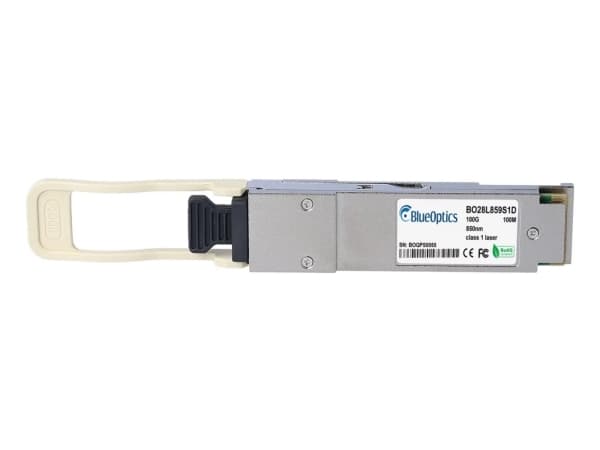 BlueOptics 980-9I149-00CS00-BO, Fiberoptik, 100 Mbit/s, QSFP28, MTP/MPO, 100 m, 850 nm