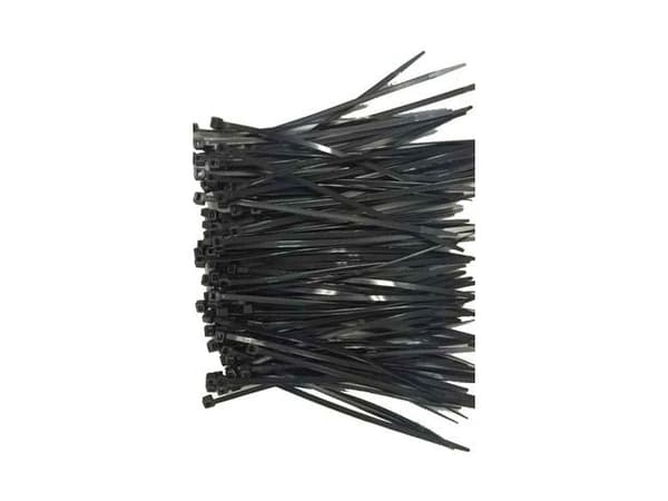 Gembird NYTFR-250X3.6 - Kabelfestebånd - 26 cm - svart (en pakke 100)