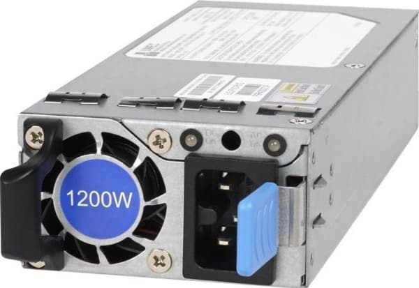 NETGEAR APS1200W - Strømforsyning - "hot-plug" / redundant (plug-in modul) - modulær - AC 110-240 V - 1200 watt - for NETGEAR M4300-96X