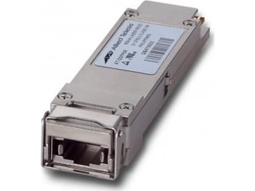 Allied Telesis AT QSFPSR4LCA - QSFP+ sändar/mottagarmodul - 40GbE - 40GBASE-SR4 - LC multiläge - upp till 150 m - 850 nm