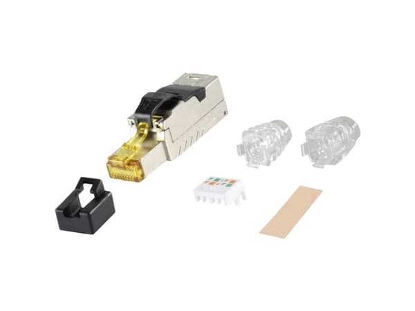 BKL Electronic RJ-stikforbindelse 10121215 Sølv 1 stk