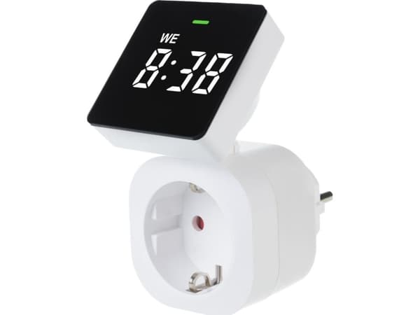 GreenBlue timerbrytare - GreenBlue digital timer, max. belastning 16A, IP20, GB610 F