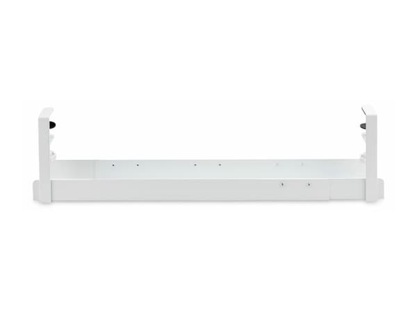 StarTech.com CALW-DESK-CABLE-TRAY, kaapelihylly, pöytä, teräs, valkoinen