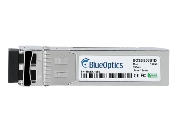 BlueOptics TRX-16GFCSFP-SR yhteensopiva BlueOptics SFP+ BO35I856S1D (TRX-16GFCSFP-SR-BO)