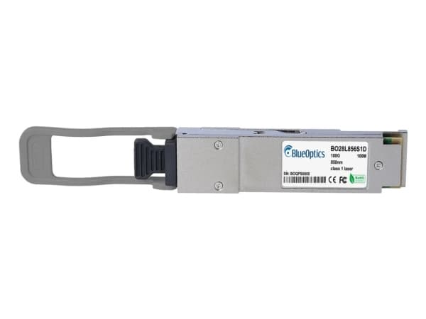 BlueOptics 407-BBYN yhteensopiva BlueOptics QSFP28 BO28L856S1D (407-BBYN-BO)