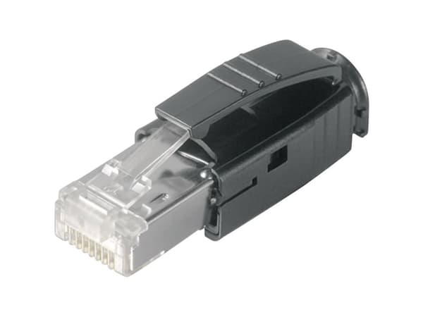 Telegärtner J80026A0001, RJ-45, Svart, Silver, 1 styck